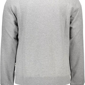 Plein Sport Gray Cotton Men Sweater