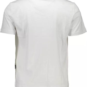 Plein Sport White Cotton Men T-Shirt