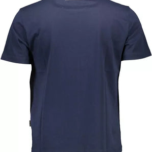 Plein Sport Blue Cotton Men T-Shirt