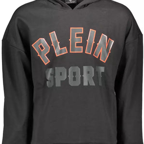 Plein Sport Black Cotton Men Sweater