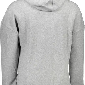 Plein Sport Gray Cotton Men Sweater