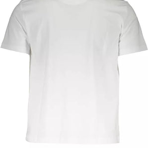 Plein Sport Sleek White Crew Neck Designer Tee