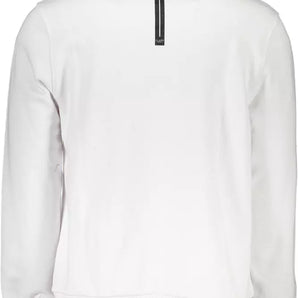 Cavalli Class White Cotton Men Sweater