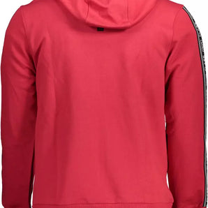 Cavalli Class Red Cotton Men Sweater