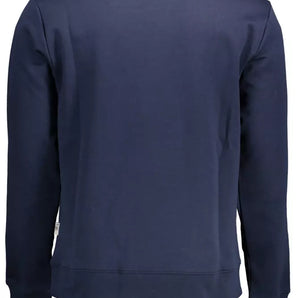 Sudadera deportiva azul elegante con detalle de logotipo de Plein Sport