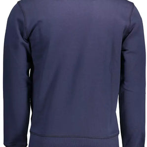 North Sails Blue Cotton Men Sweater