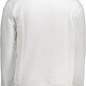 North Sails White Cotton Men Sweater