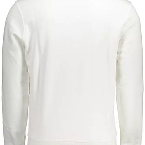 North Sails White Cotton Men Sweater