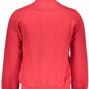 La Martina Red Cotton Men Sweater