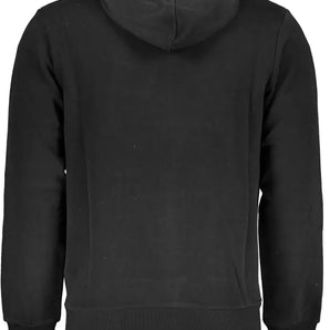 La Martina Black Cotton Men Sweater