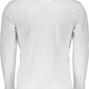 La Martina White Cotton Men Polo Shirt