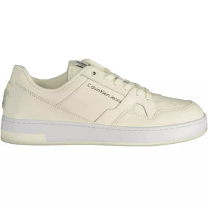 Calvin Klein White Leather Men Sneaker