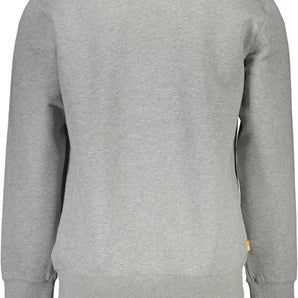 Timberland Gray Cotton Men Sweater