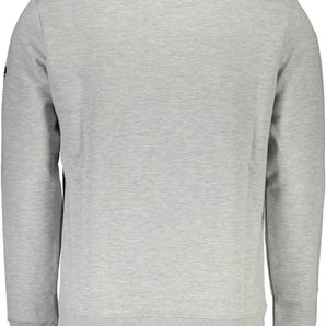 North Sails Gray Cotton Men Sweater