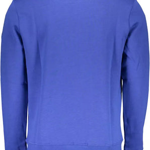 North Sails Blue Cotton Men Sweater