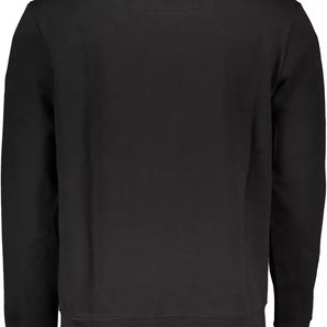 North Sails Black Cotton Men Sweater