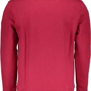 North Sails Red Cotton Men Sweater