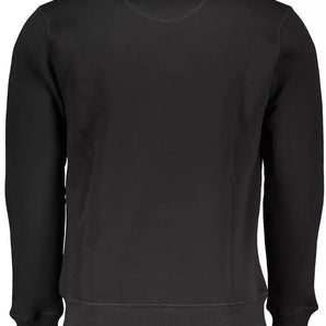 North Sails Black Cotton Men Sweater