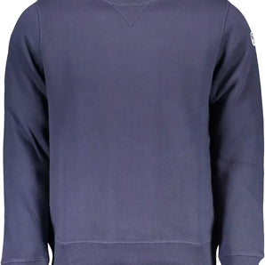 North Sails Blue Cotton Men Sweater