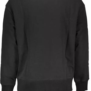 Tommy Hilfiger Black Cotton Men Sweater