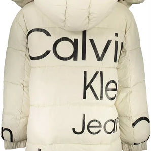 Calvin Klein Beige Polyester Men Jacket