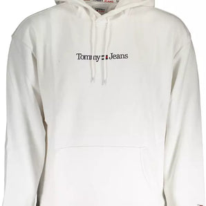 Tommy Hilfiger White Cotton Men Sweater