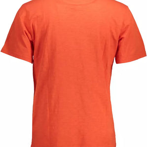 La Martina Red Cotton Men T-Shirt