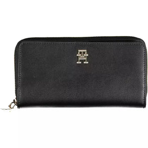 Tommy Hilfiger Black Polyethylene Women Wallet