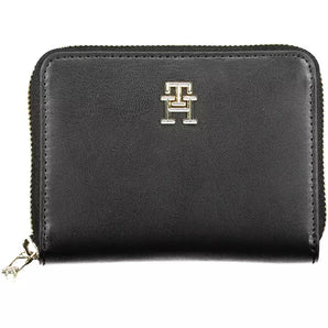 Tommy Hilfiger Black Polyethylene Women Wallet