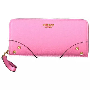 Guess Jeans Chic Pink Multi-Compartment Wallet