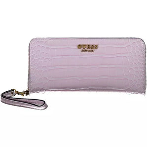 Cartera Guess Jeans Chic rosa con amplio espacio de almacenamiento