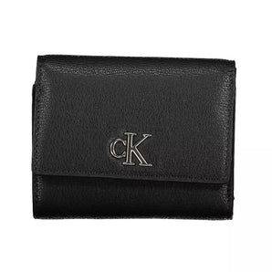 Calvin Klein Black Polyester Women Wallet