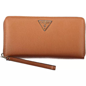 Guess Jeans Brown Polyethylene Women Wallet