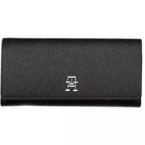 Tommy Hilfiger Black Polyethylene Women Wallet