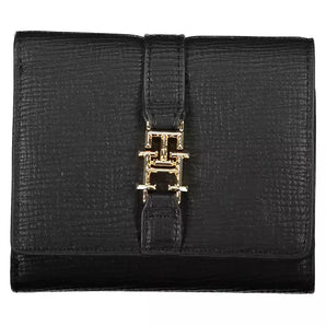 Tommy Hilfiger Black Polyethylene Women Wallet