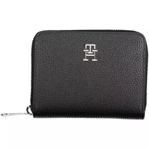 Tommy Hilfiger Black Polyethylene Women Wallet