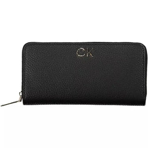 Calvin Klein Black Polyester Women Wallet