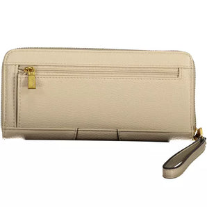 Guess Jeans Beige Polyethylene Women Wallet