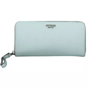 Guess Jeans Light Blue Polyethylene Women Wallet