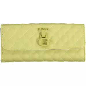 Guess Jeans Yellow Polyethylene Women Wallet