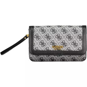 Guess Jeans Black Polyethylene Women Wallet