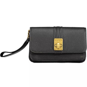 Cartera Guess Jeans Chic Negra con Múltiples Compartimentos