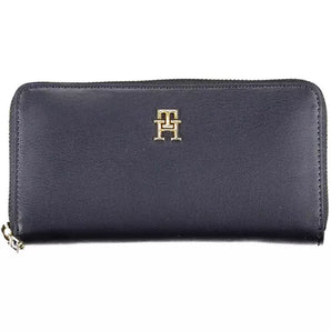 Tommy Hilfiger Blue Polyethylene Women Wallet