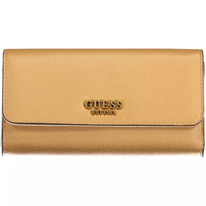 Guess Jeans Beige Polyethylene Women Wallet