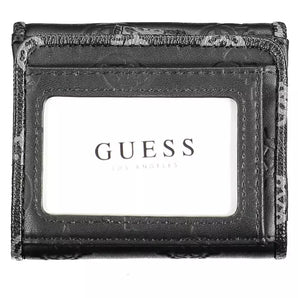 Guess Jeans "Black Polyethylene Women Wallet"