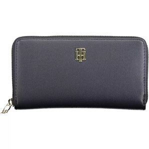 Tommy Hilfiger Blue Polyethylene Women Wallet