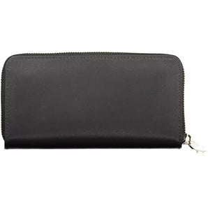 Tommy Hilfiger Black Nylon Women Wallet