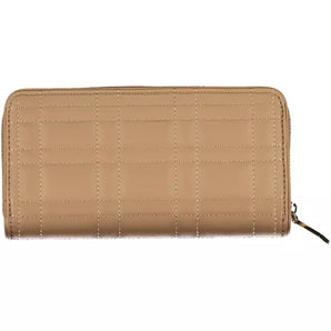 Calvin Klein Beige Polyester Women Wallet