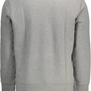 Levi's Chic Gray Long-Sleeved Logo Sweatshirt