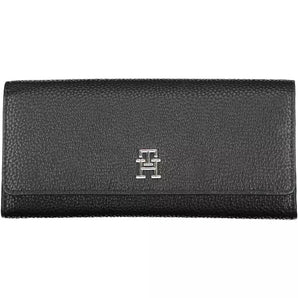 Tommy Hilfiger Black Polyethylene Women Wallet